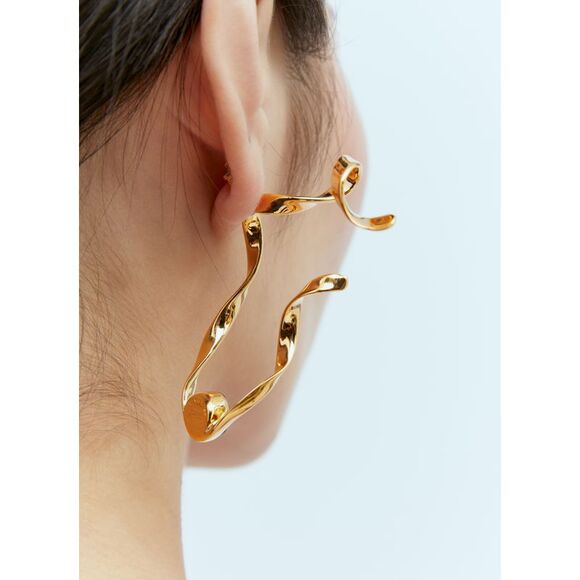 Dries Van Noten Women Curly Earrings - Picture 4 of 4